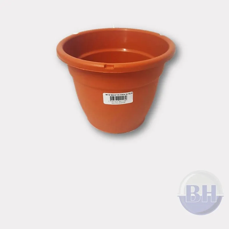 MACETA 20 CM. GEMPLAST REDONDA NRO. 2