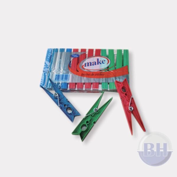 BROCHES PLÁSTICOS X 12 HARAGAN