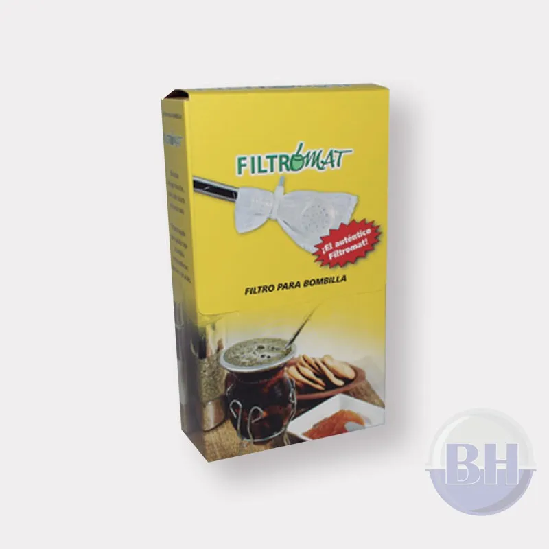 FILTRO DE BOMBILLA FILTROMAT CAJA X 12 ROMYL