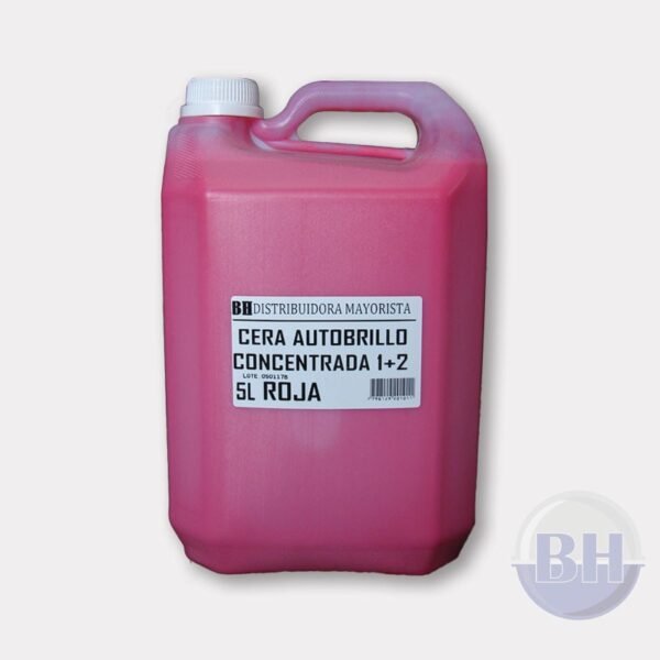 Cera Auto Brillo 1 + 2 BIDON X 5 Lts.