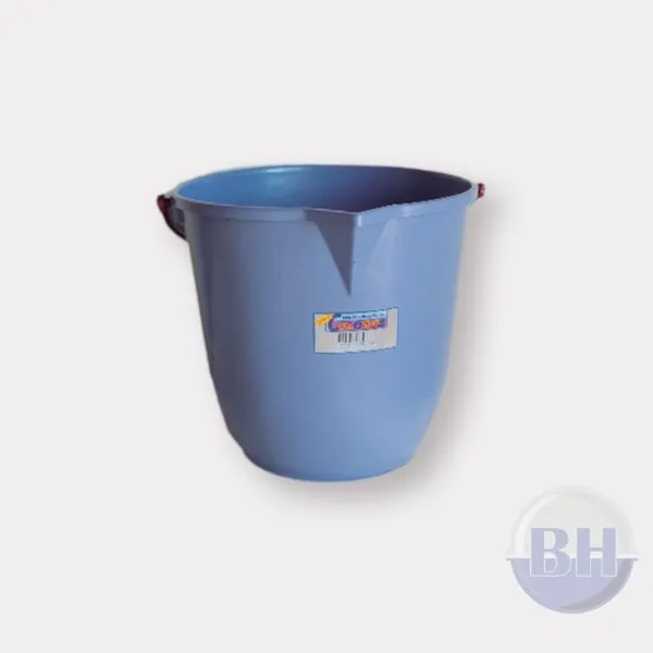 BALDE C/ MANIJA PLASTICA 9 lts COLORES