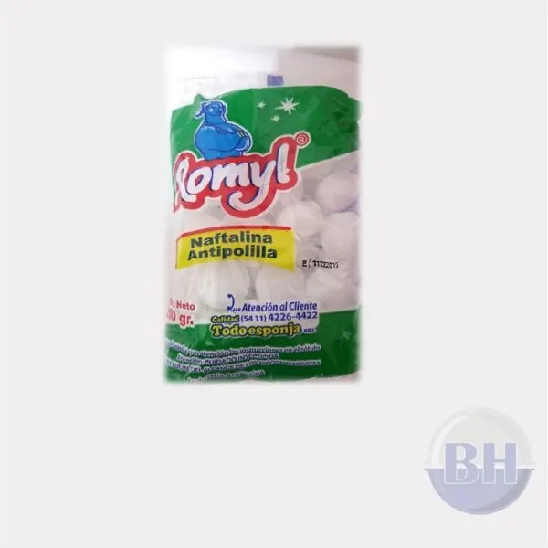 NAFTALINA PURA X 200 GRS ROMYL