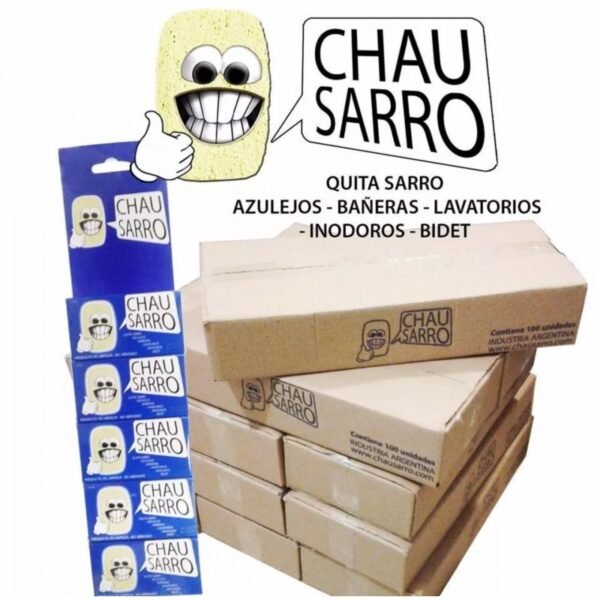 CHAU SARRO BLISTER 5 BARRAS