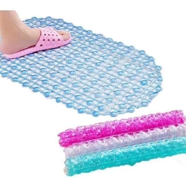 ALFOMBRA BAÑO PVC OVAL SCHEZ