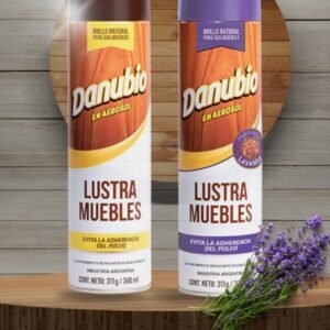LUSTRA MUEBLES EN AEROSOL DANUBIO X 360ML